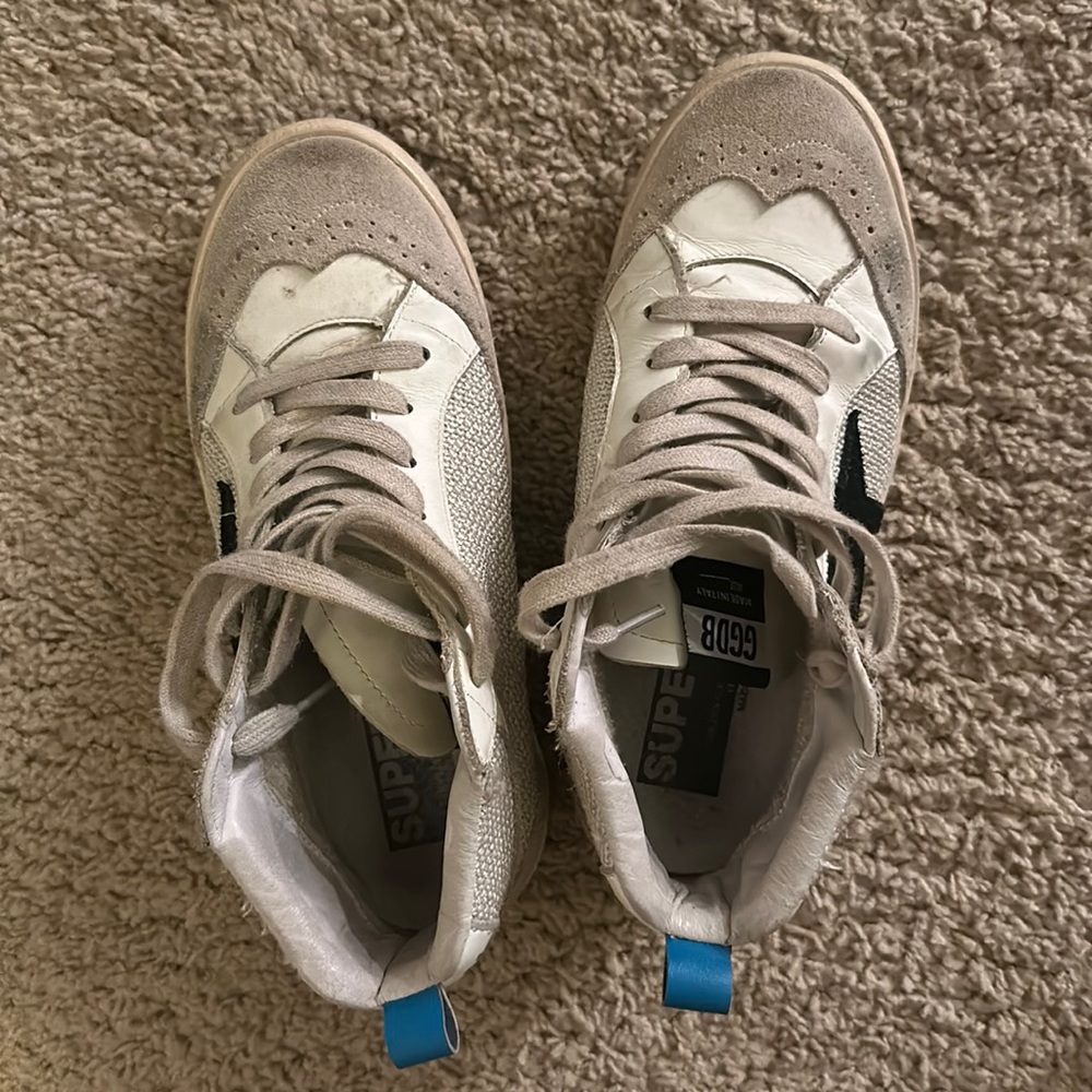 Golden Goose canvas sneakers